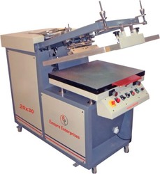 Semi Auto Flat Screen Printing Machine